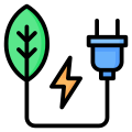 Energía verde icon