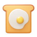 Сэндвич с жареным яйцом icon