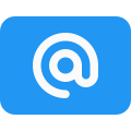 Email address contact card icon