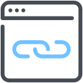 Hyperlink icon