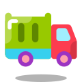 Camion container icon