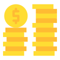 Dólar de dinero icon