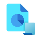 원형 차트 보고서 스크립트 icon
