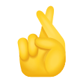 emoji-doigts croisés icon