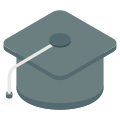 Mortarboard icon