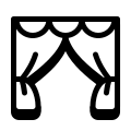 Theatre Curtain icon