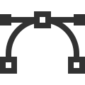 Vector Curve icon