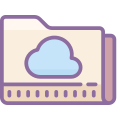 Cloud-Ordner icon