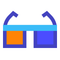 Lunettes 3D icon