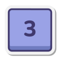 3 키 icon