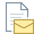 Dokument per E-Mail senden icon