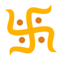 suástica hindu icon