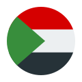 Sudan Circular icon