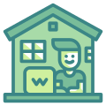 Working At Home icon