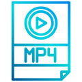 Mp4 icon