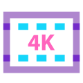 4K icon