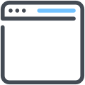 Окно браузера icon