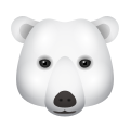 Eisbär-Emoji icon