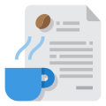 Coffee Certificate icon