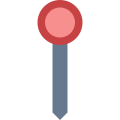 Mapa de Pin icon