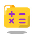 pasta matemática icon