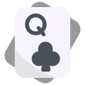 24 Queen of Clubs icon