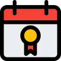 Calendar Award icon