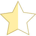 Star Half Empty icon