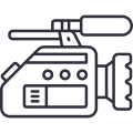 Camera video icon