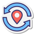 Actualización de ubicación icon