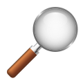 Magnifying Glass Tilted Right icon