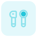 Next generation pairing technology of earphones device icon