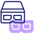 3d Glasses icon