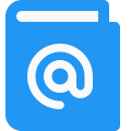 Mail contact book icon