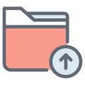Folder Uploading icon