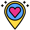 Romantic Location icon