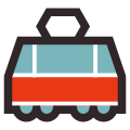 Tram Side View icon