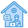 Working at Home icon