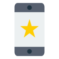 二つのスマートフォン icon