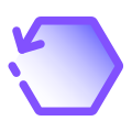 Hexagon Reload icon