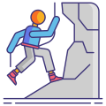 Climbing icon