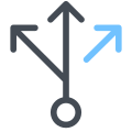 Branching Arrows icon