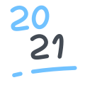 Neujahr 2021 icon