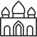 Taj Mahal icon