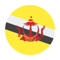 ブルネイ-ダルサラーム-円形 icon