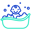 Baby Bath Tub icon