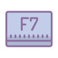 F7 Key icon