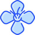 외부-루굴라-꽃-vitaliy-고르바초프-블루-vitaly-고르바초프 icon