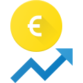 Euro Increase icon