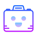 Иконка камеры с лицом icon